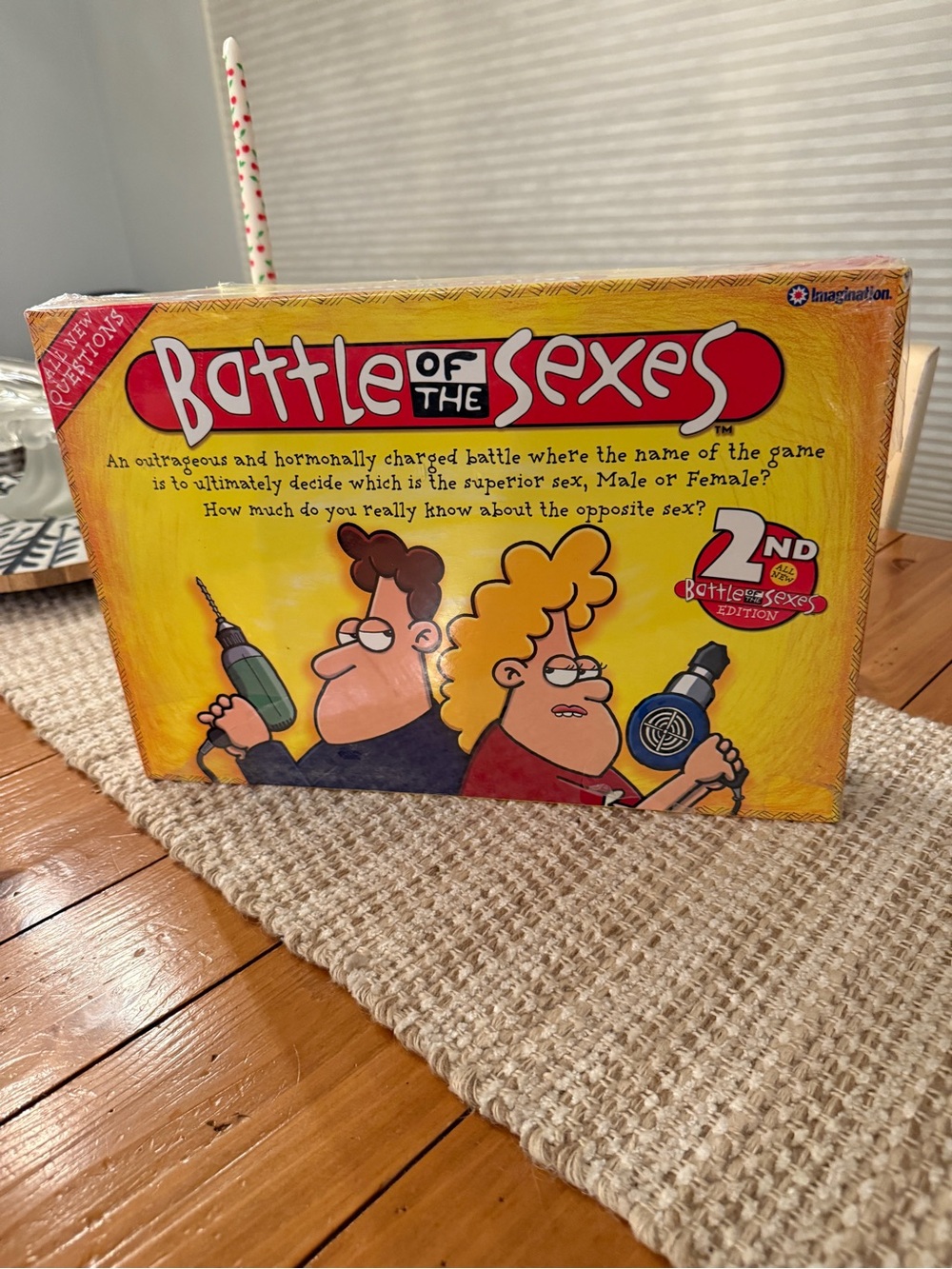 Battle of the Sexes 2nd Edition Board Game 2006 NEW Factory Sealed Adult Game